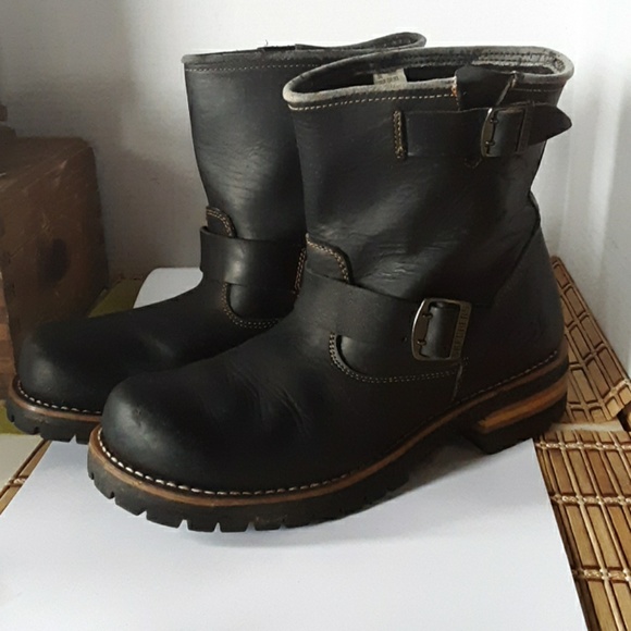 skechers biker boots